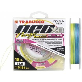 Νήμα Οκτάκλωνο Trabucco NeoX8 Mage Pro Surf 250m