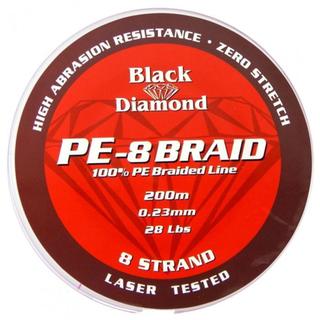 Νήμα BLACK DIAMOND 8 BRAID PE 0.15mm - 100m