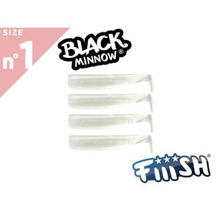 Fiiish Black Minnow 70 No1 BLANC X4 Bodies 