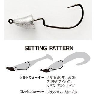 Μολυβοκεφαλές DECOY SV-38 Violence Jighead Offset Hooks LRF