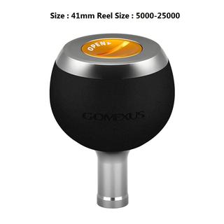 GOMEXUS 38/41mm EVA KNOB ΜΑΥΡΟ / ΧΡΥΣΟ Shimano / Daiwa