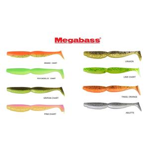 MEGABASS SUPER SPINDLE WORM 4'' inch