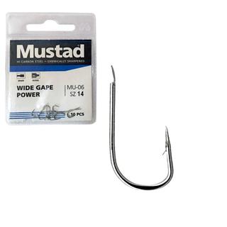 Αγκίστρια για Εγγλέζικο MUSTAD WIDE GAPE POWER MU-06