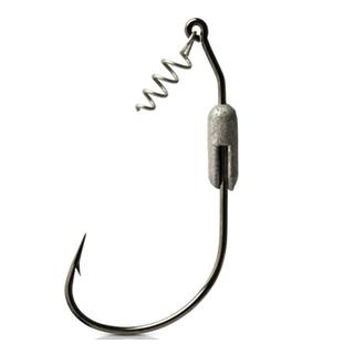 MUSTAD Power Lock Plus Spring Keeper / Weighted Offset Hooks