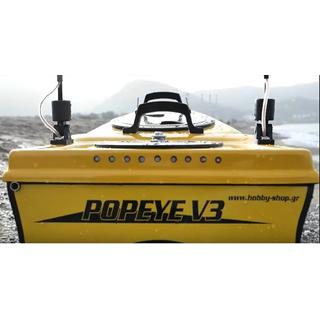 Τηλεκατευθυνόμενο Σκαφάκι Popeye V3 Professional BRUSHLESS Motor with GPS