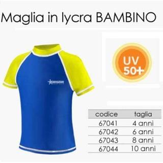 ABYSSTAR Μπλουζάκι Ηλιοπροστασίας Παιδικό UV PROTECTION 50+ 6-10 years