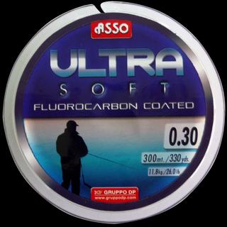 Πετονιά ASSO ULTRA SOFT FLUOROCARBON COATED 300m