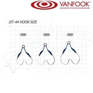 Αγκίστρια Vanfook Jigen Short Twin Assist Hooks JST-44