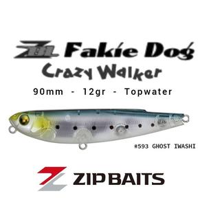 ZIPBAITS FAKIE DOG CRAZY WALKER 90mm