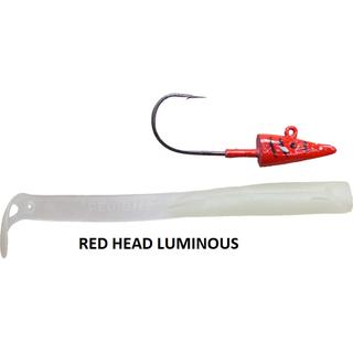 Ψαράκι Σιλικόνης Red Gill V8 Jig Series 8cm 5.5gr(3 jig heads/5 σώματα)